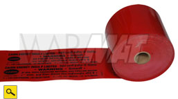 CAUTION: 24 FIBRE OPTICAL CABLE BELOW