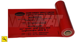 CAUTION: OIL PIPELINE BELOW