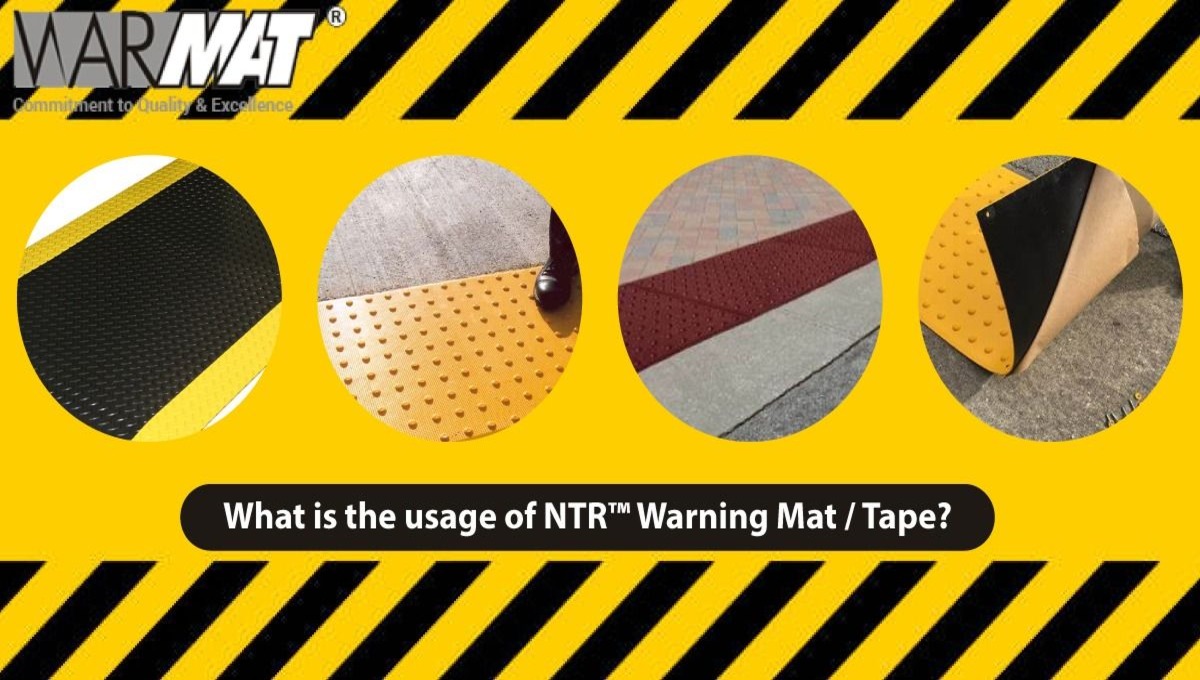 What is the usage of NTR™ Warning Mat and Tape?